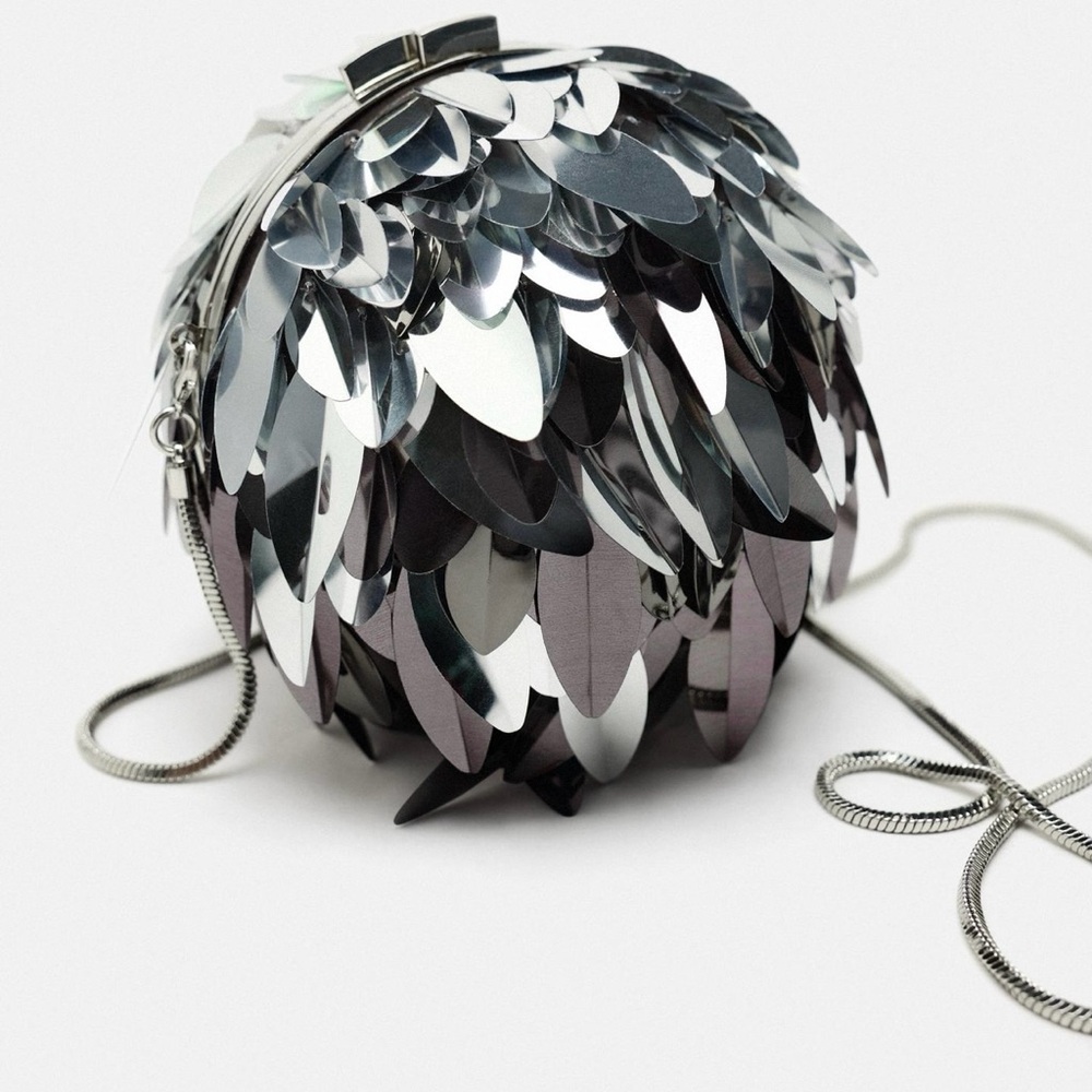 BLOGGERS FAV ZARA SEQUIN CROSSBODY BAG